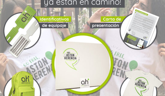 Imagen ¡Nuestros Welcome Pack Aston Herencia ya están en camino!