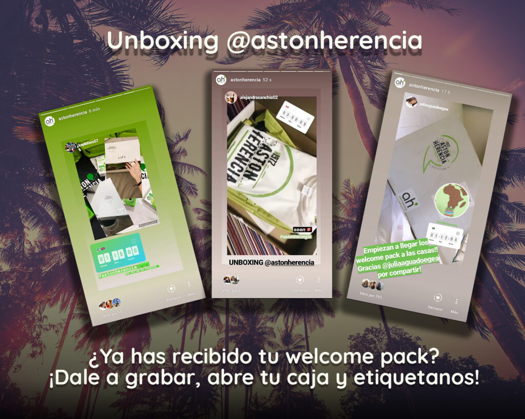 unboxing aston herencia