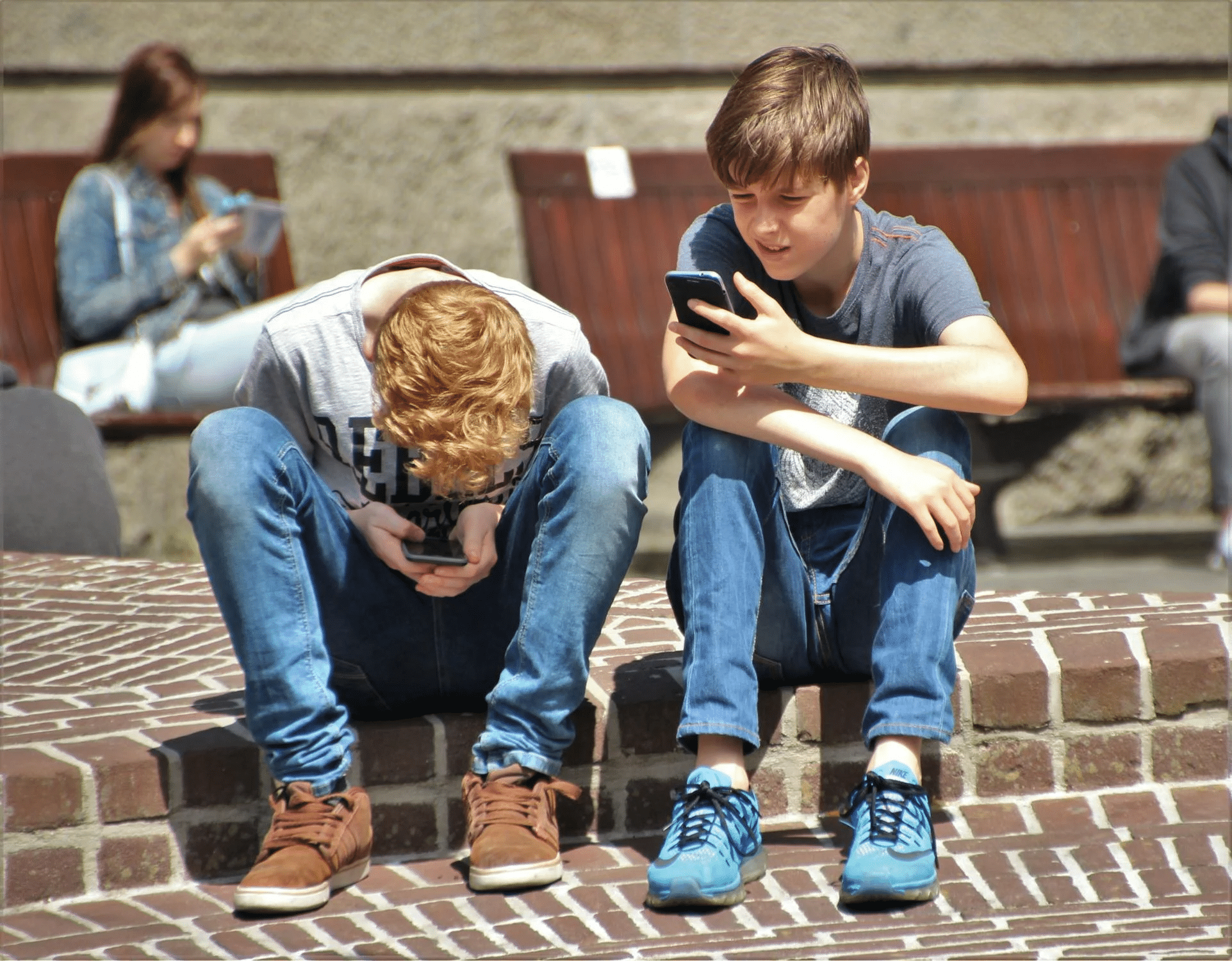 redes sociales niños